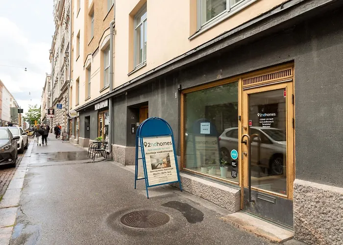 Apartamento 2ndhomes Premium 1br With Sauna And Balcony In Kamppi Center